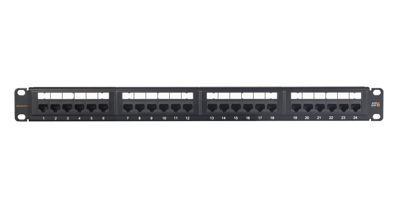 NIKOMAX NMC-RP24UE2-ES-1U-BK патч-панель