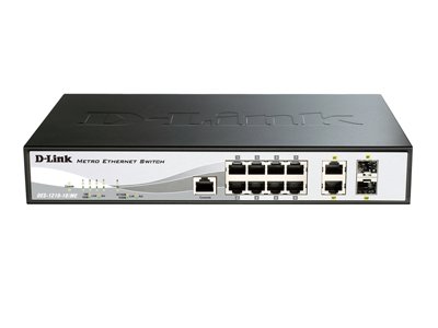 Купить d-link des-1210-08p/b1a коммутатор