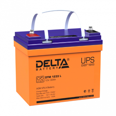 DELTA battery DTM 1233 L