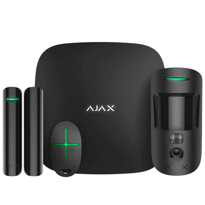 Ajax StarterKit Cam (B) Комплект радиоканальной охранной сигнализации