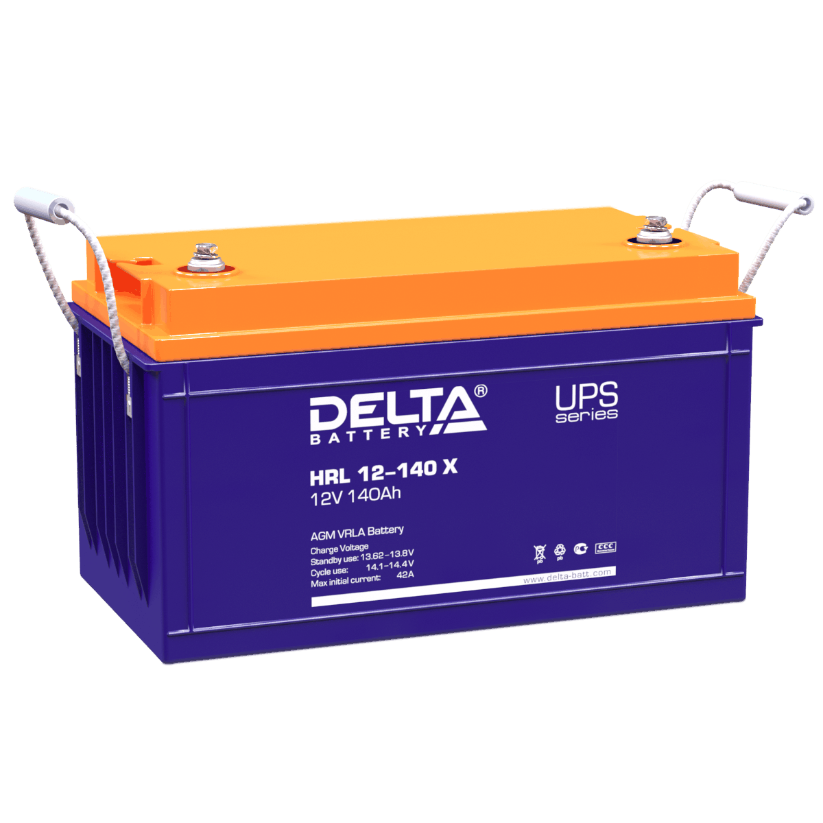 Все Батареи DELTA HRL 12-140 X видеонаблюдения в магазине Vidos Group
