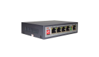 PoE коммутатор 4 PoE + 2 Uplink, модель CO-SWP6