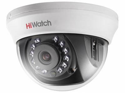 HiWatch DS-T201(B)(3.6mm) Внутренняя купольная HD-TVI камера