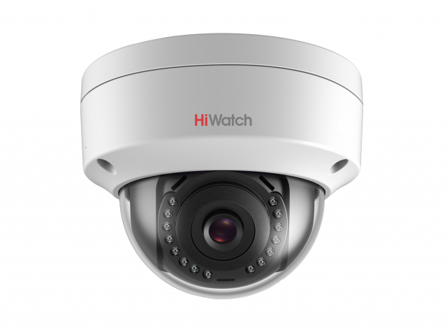HiWatch DS-I452 (6 mm) 4 MPx уличная купольная IP-камера с ИК-подсветкой до 30м