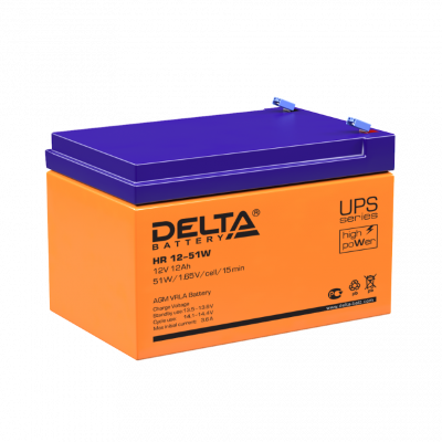DELTA battery HR12-51W