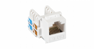 NETLAN EC-UKJ-UE2-WT-10 модуль-вставка