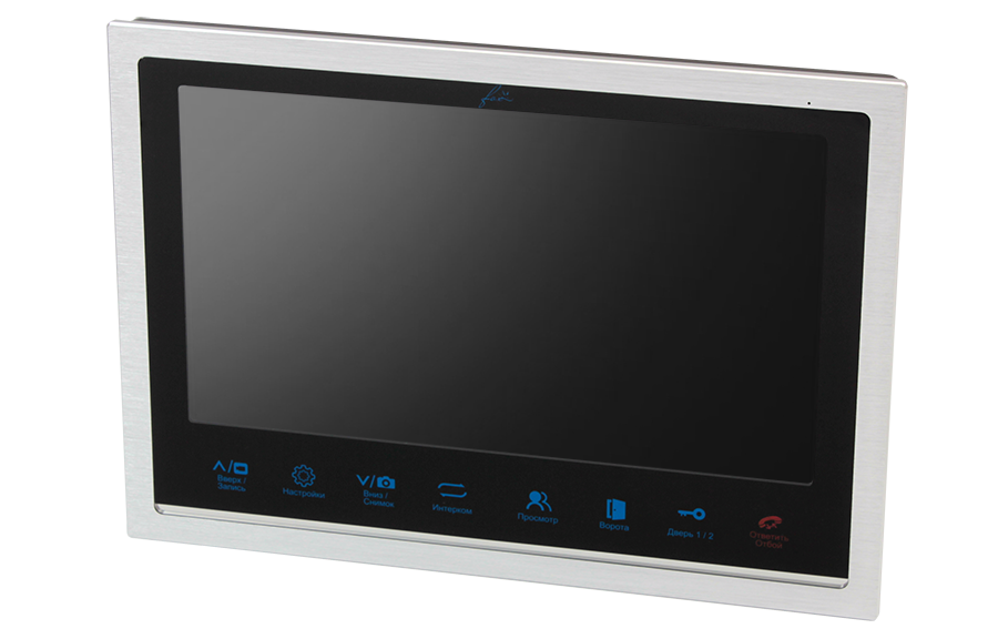 Все Fox FX-HVD100C V2 (РУБИН 10S) AHD 2.0 видеодомофон 10" LCD с памятью SD видеонаблюдения в магазине Vidos Group