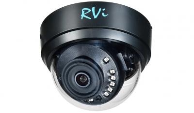 RVi-1ACD200 (2.8) black видеокамера tvi купольная