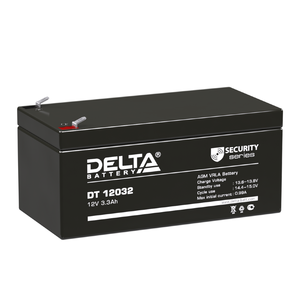 Все DELTA battery DT 12032 видеонаблюдения в магазине Vidos Group
