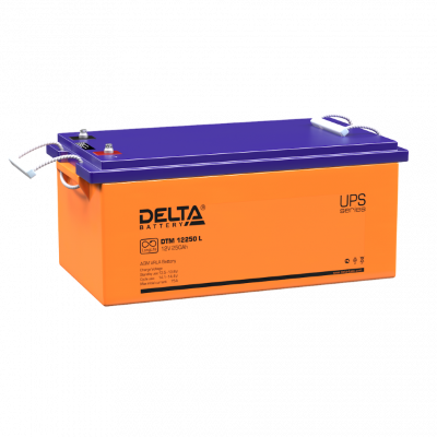DELTA battery DTM 12250 L