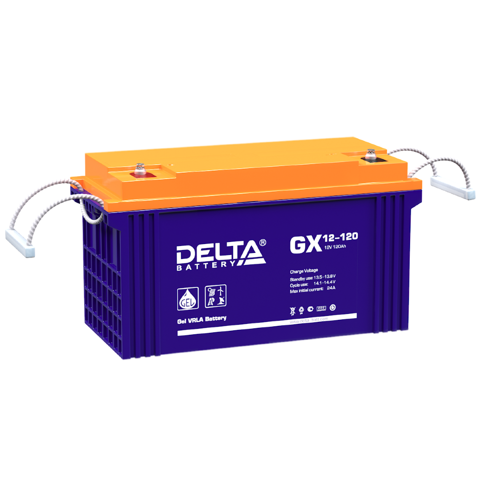 Все DELTA battery GX 12-120 видеонаблюдения в магазине Vidos Group