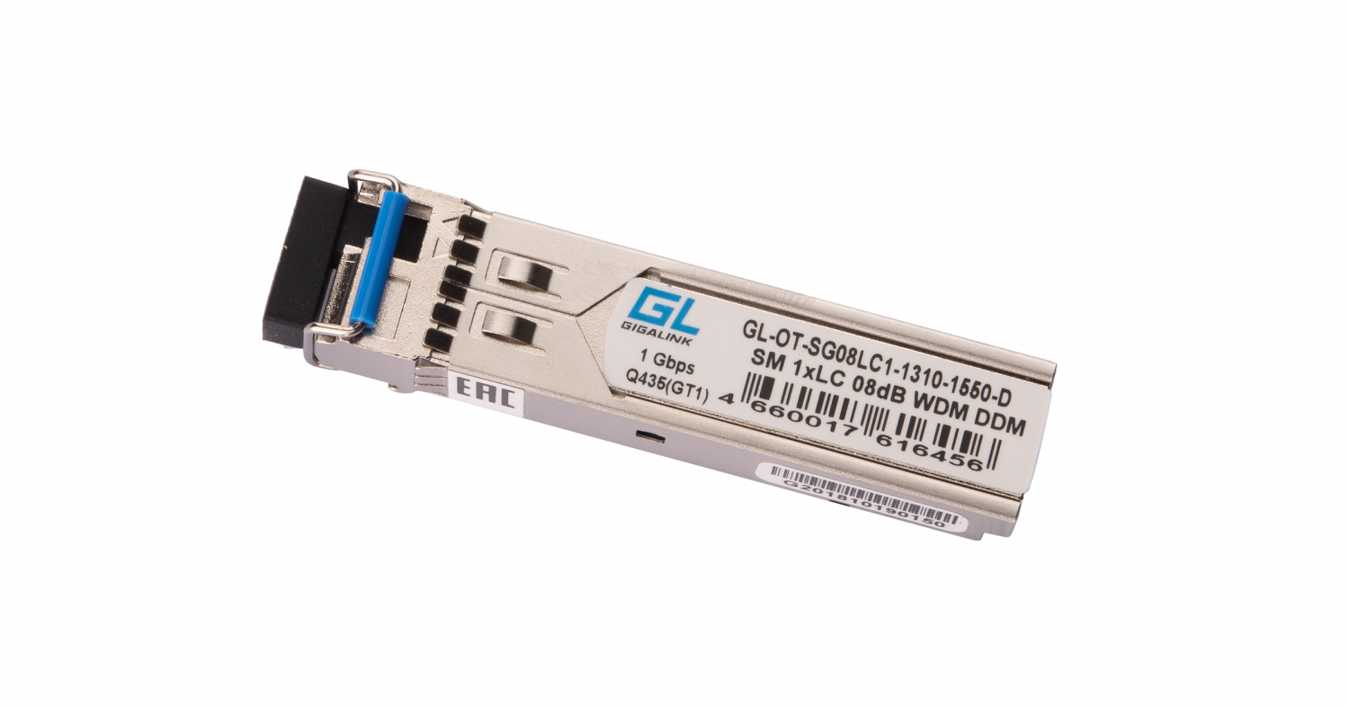 Все GIGALINK GL-OT-SG08LC1-1310-1550-D Модуль  видеонаблюдения в магазине Vidos Group