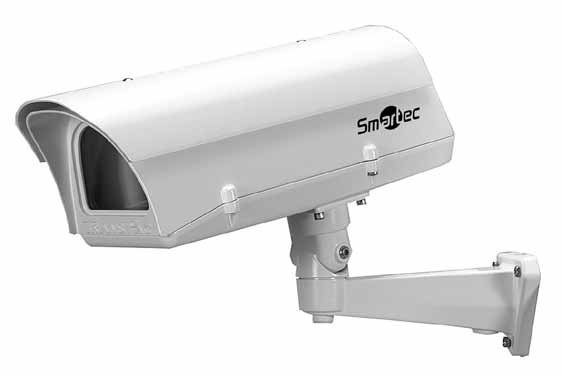 Все Smartec STH-5231S-HPOE термокожух для уличной установки камер стандартного дизайна видеонаблюдения в магазине Vidos Group