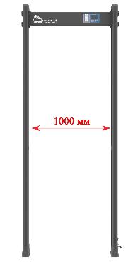 Дополнительное оборудование для металлодетекторов Комплект расширительных планок 1000 мм БЛОКПОСТ PC Vx 1800 БЛОКПОСТ