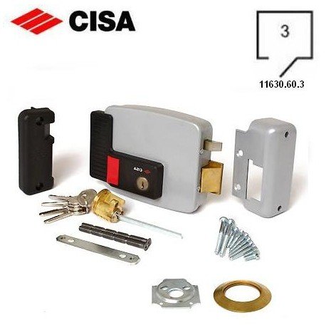 Все CISA 11.630.60.3 замок электромеханический «CISA» видеонаблюдения в магазине Vidos Group