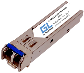 GIGALINK GL-OT-SG14LC1-1550-1310-D SFP модули 1G одноволоконные (WDM)