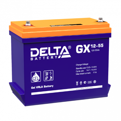 DELTA battery GX 12-55
