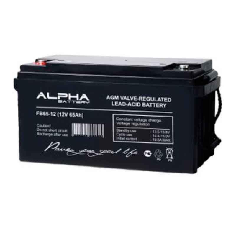 АКБ ALPHA BATTERY FB 65-12