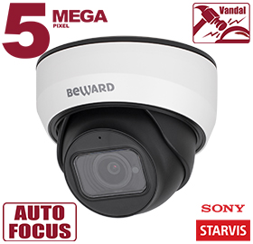 Все Купольная IP камера Beward SV3212DZ видеонаблюдения в магазине Vidos Group