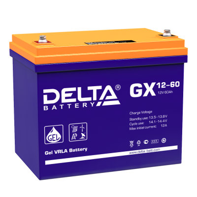 DELTA battery GX 12-60