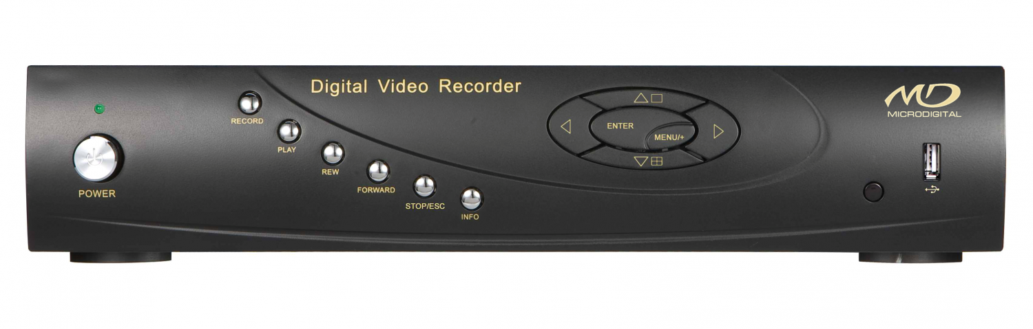 Все Microdigital MDR-8000 Видеорегистратор цифровой 8-канальный видеонаблюдения в магазине Vidos Group
