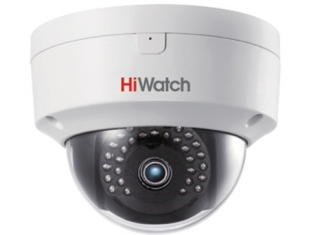 HiWatch DS-I452S (2.8 mm) 4 MPx внутренняя купольная IP-камера с ИК-подсветкой до 30м