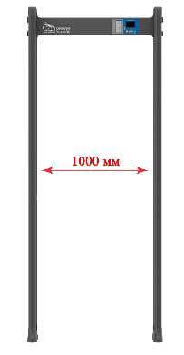 Дополнительное оборудование для металлодетекторов Комплект расширительных планок 1000 мм БЛОКПОСТ PC Vx 100 БЛОКПОСТ