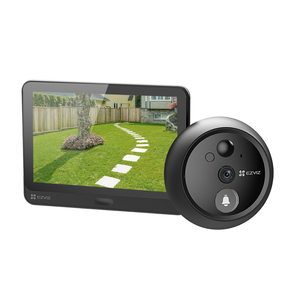 Все Ezviz CS-HP4 дверной Wi-Fi глазок видеонаблюдения в магазине Vidos Group