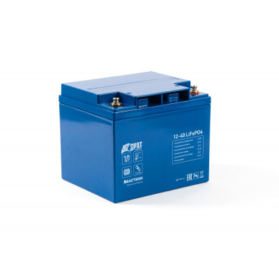 Все Бастион Skat i-Battery 12-40 LiFePo4 аккумуляторная батарея акб видеонаблюдения в магазине Vidos Group