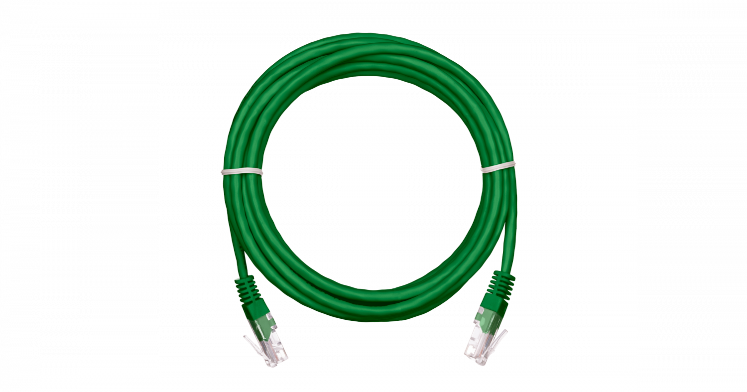 NETLAN EC-PC4UD55B-BC-PVC-005-GN-10 коммутационный шнур