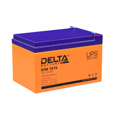 DELTA battery DTM 1215
