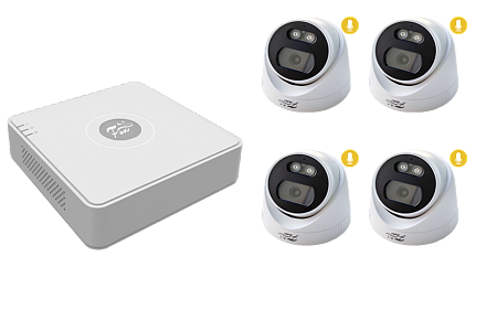 Все Fox FX-iKIT4.4D комплект видеонаблюдения  видеонаблюдения в магазине Vidos Group
