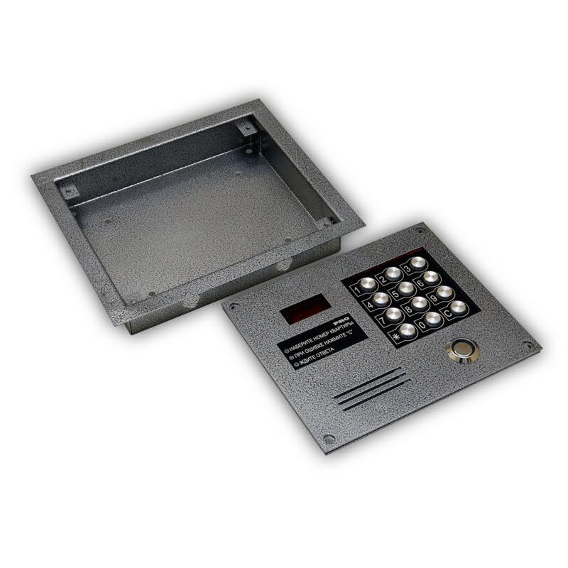 Все Олевс PRO-TM (серебрянный антик) Блок вызова домофона системы безопасности в магазине Vidos Group