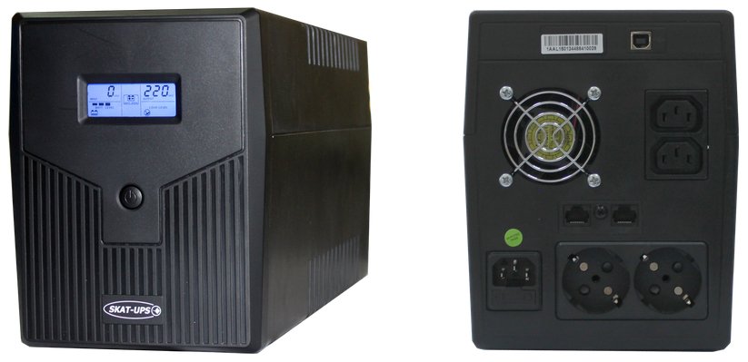 Все Бастион SKAT UPS 1500/900 источник электропитания специализированный видеонаблюдения в магазине Vidos Group