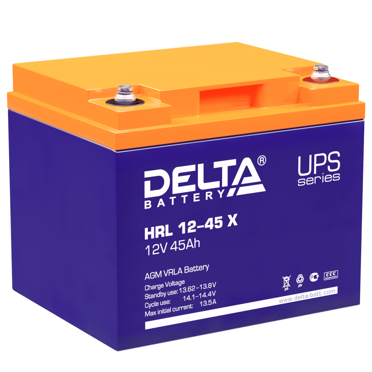 Все Батареи DELTA HRL 12-45 X видеонаблюдения в магазине Vidos Group