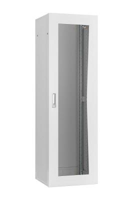 TLK TFI-246060-GMMM-GY напольный шкаф серии Lite 19", 24U, стеклянная дверь, Ш600хВ1167хГ600мм, в ра