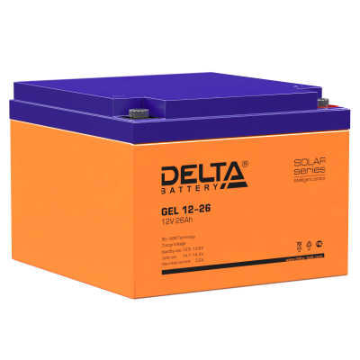 DELTA battery GEL 12-26