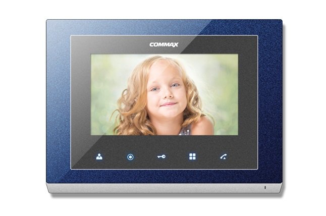 Все Commax CMV-70S (синий) монитор видеодомофона видеонаблюдения в магазине Vidos Group