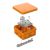 Промрукав Коробка огнестойкая для о/п Е15-Е120 RAL2004 80х80х40 (44 шт/кор)