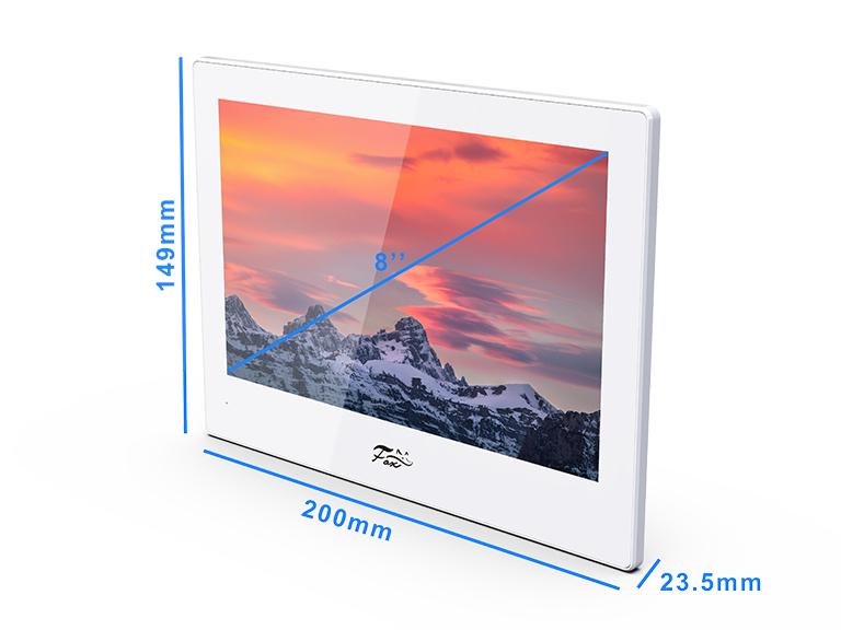 Все Fox FX-IVD100HBW (ТАУ КИТА 10W) IP видеодомофон видеонаблюдения в магазине Vidos Group