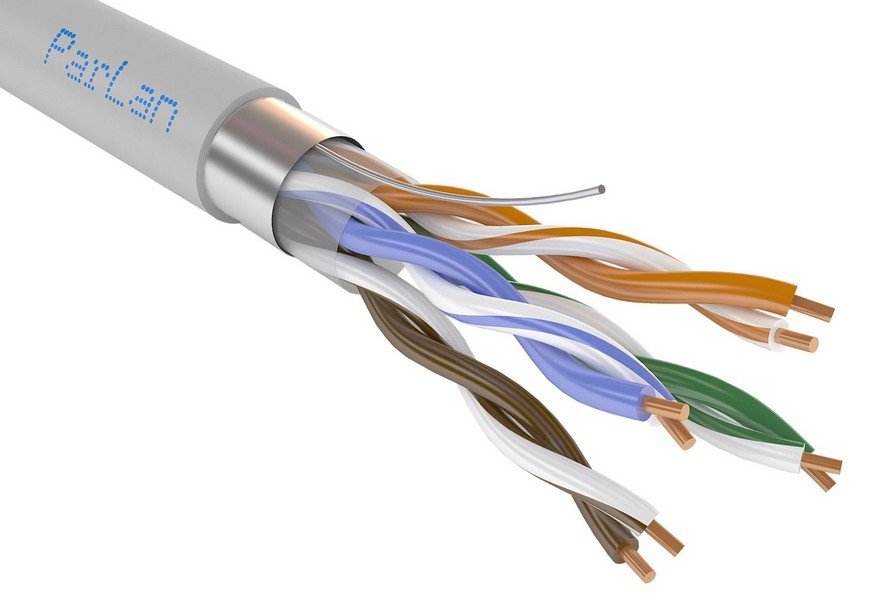 Паритет ParLan F/UTP Cat5e PVCLS нг(А)-FRLS 2х2х0,52 кабель витая пара (LAN)