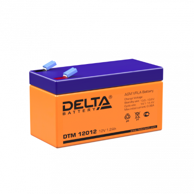 АКБ Delta DTM 12012 Аккумулятор герметичный свинцово-кислотный