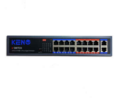 Keno KN-SW1602POE+ Сетевой коммутатор