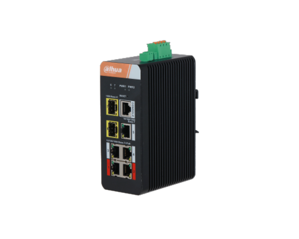 Купить промышленный poe коммутатор dh-is4207-4gt-120 dahua