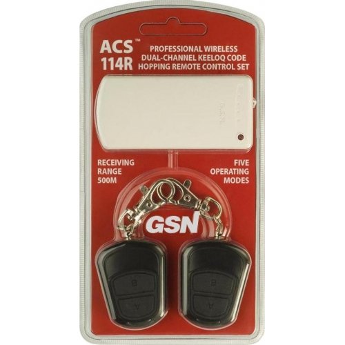 Все GSN ACS-114R Комплект тревожной сигнализации двухканальный видеонаблюдения в магазине Vidos Group
